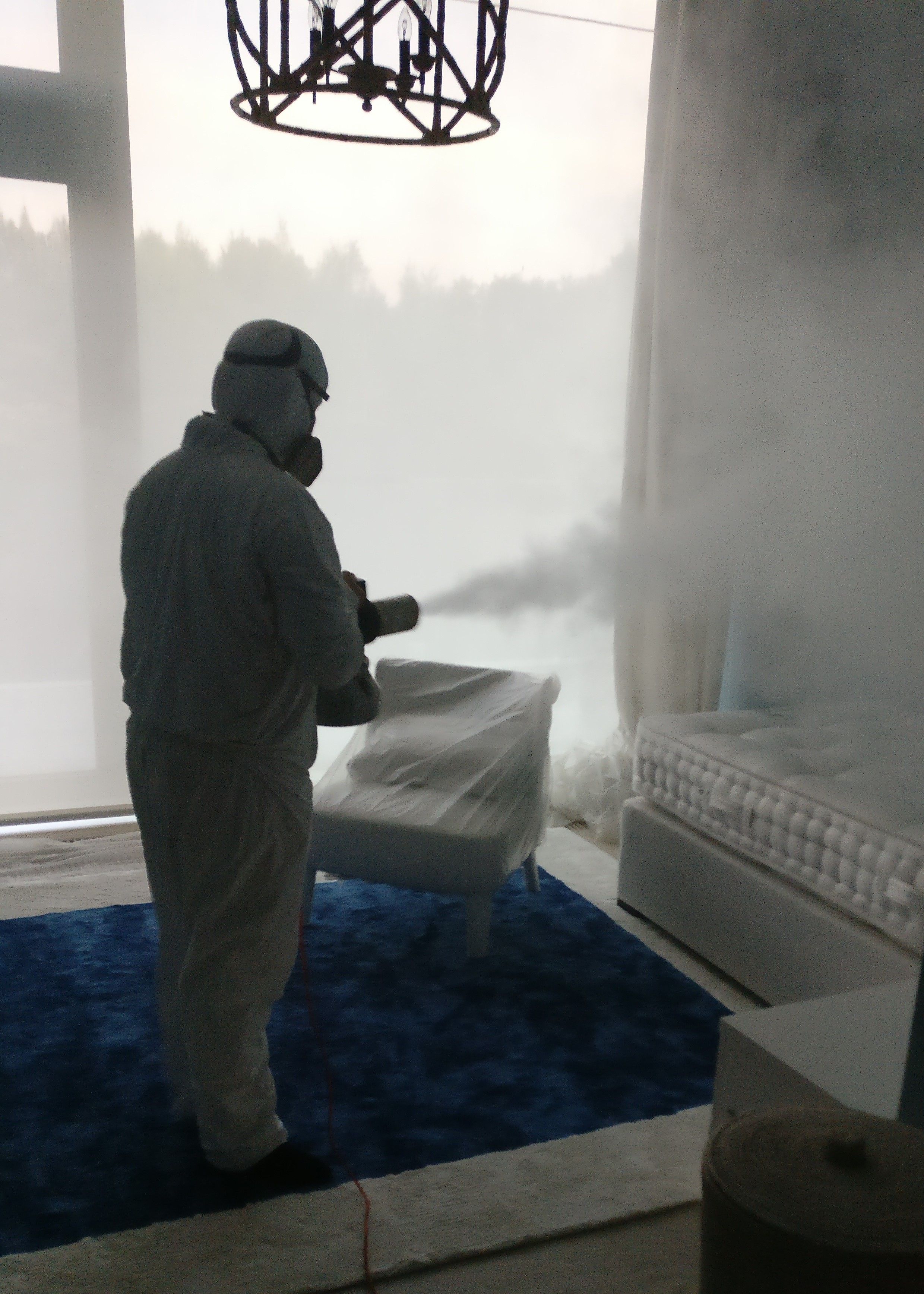 Сухой туман от запахов. Обработка сухим туманом в Владимире.